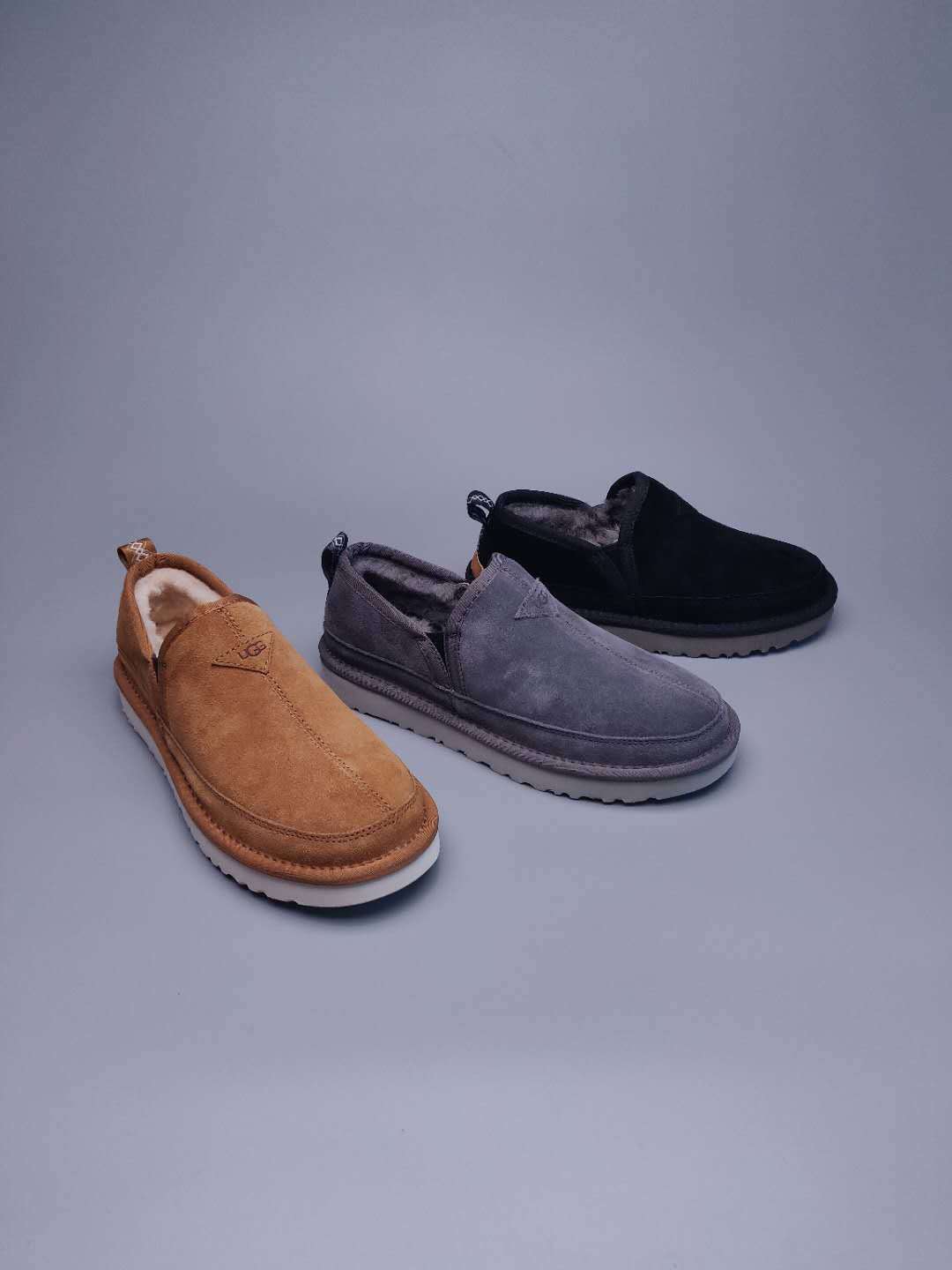 3455 Slip-On Low-Top Men’s Boots – Chestnut (In Stock)