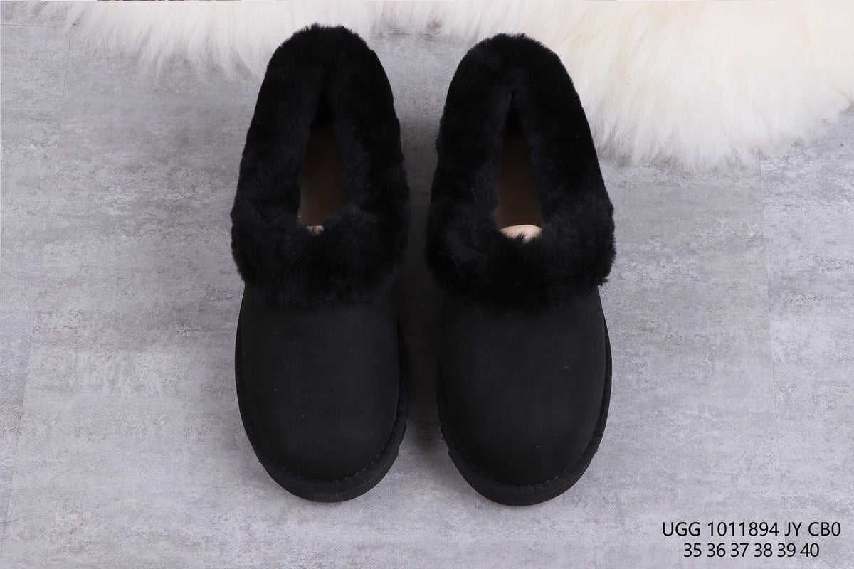 1894 Women’s Casual Home Slippers – Black (In Stock)