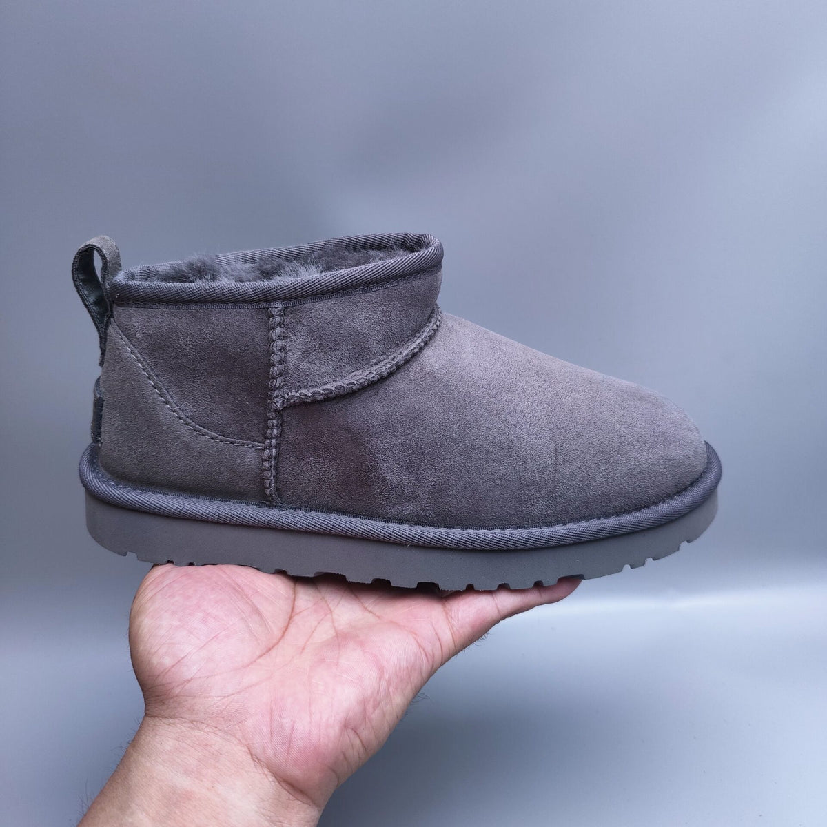 6109 Celebrity Style Boots – Grey (In Stock)