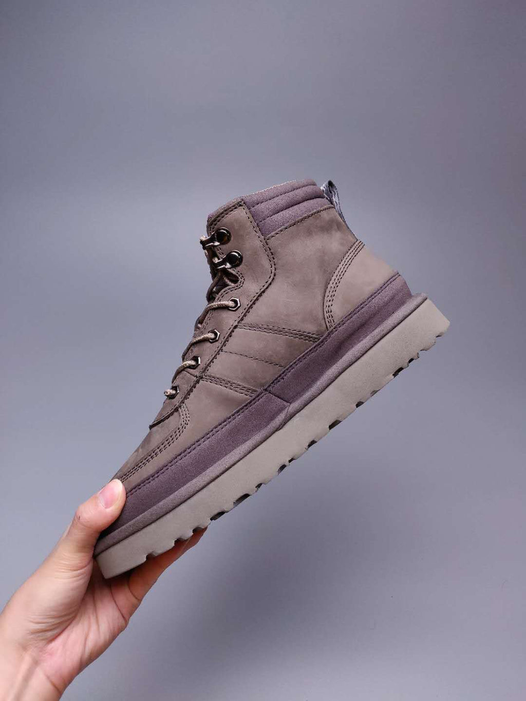 2991 Casual Lace-Up Men’s Boots – Grey (In Stock)