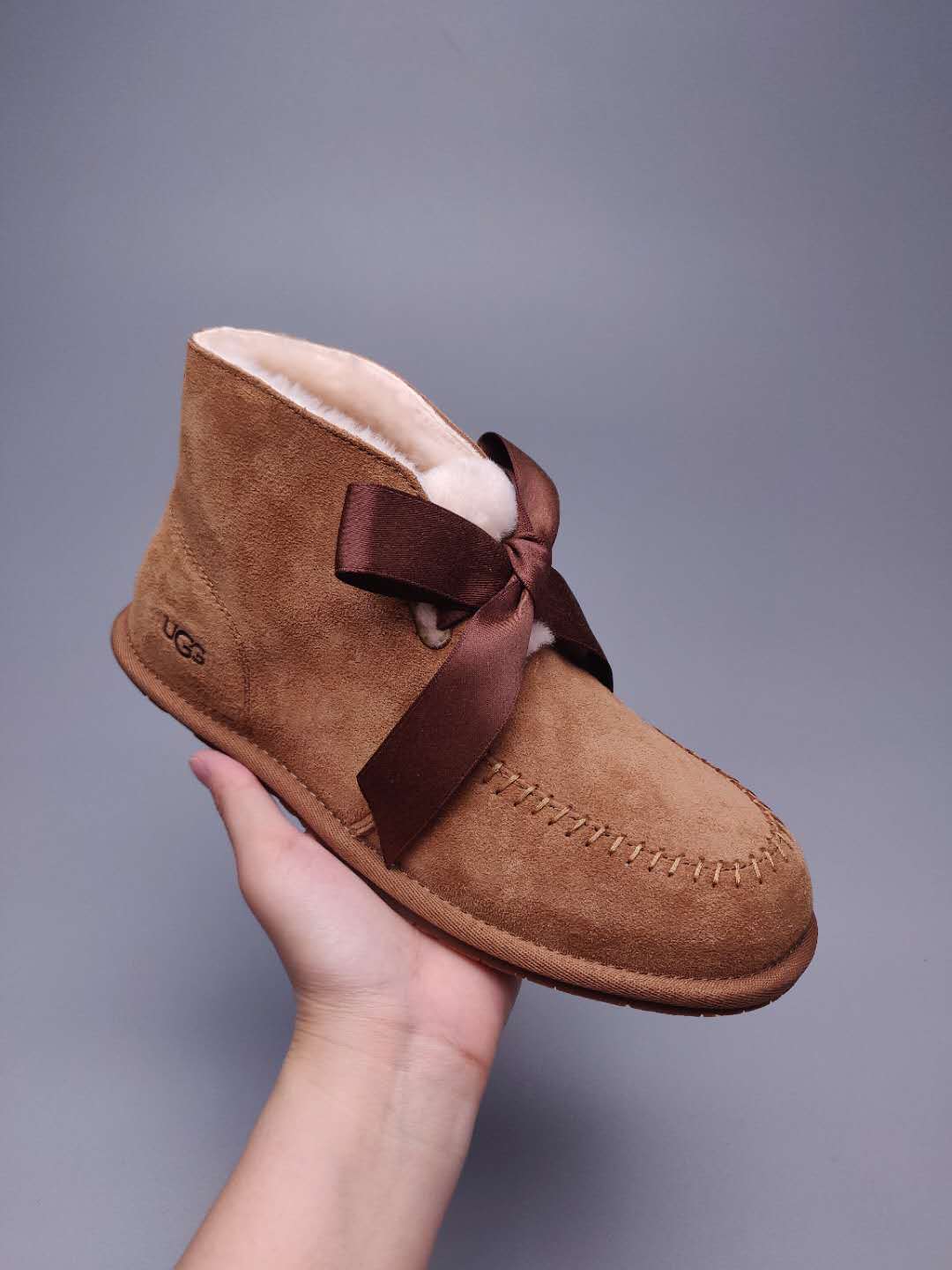 9934 Lace-Up Boots – Chestnut (In Stock)