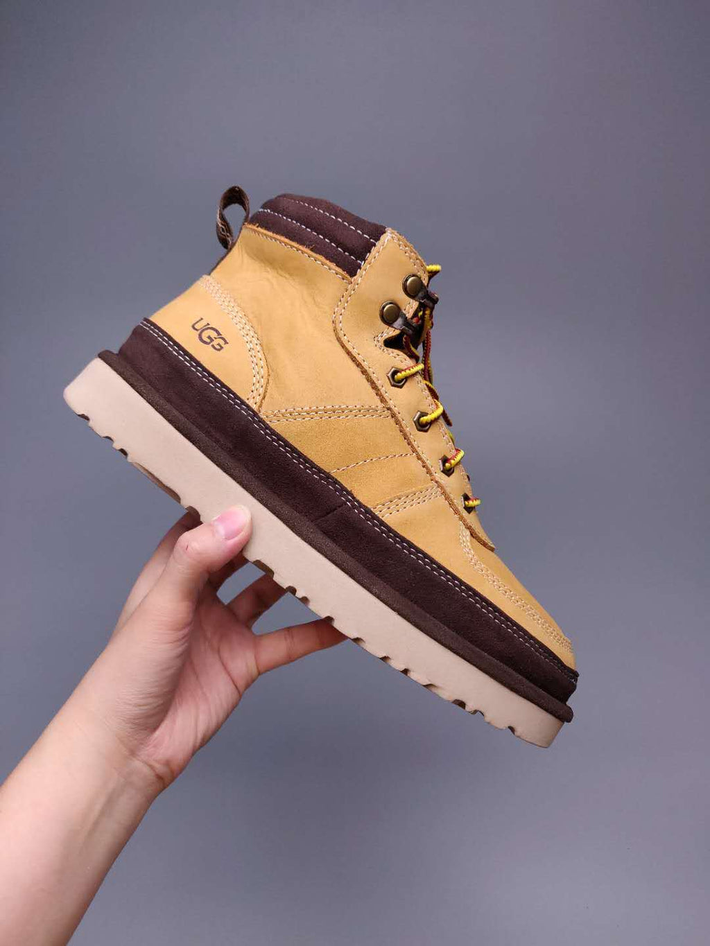 2991 Casual Lace-Up Men’s Boots – Chestnut (In Stock)