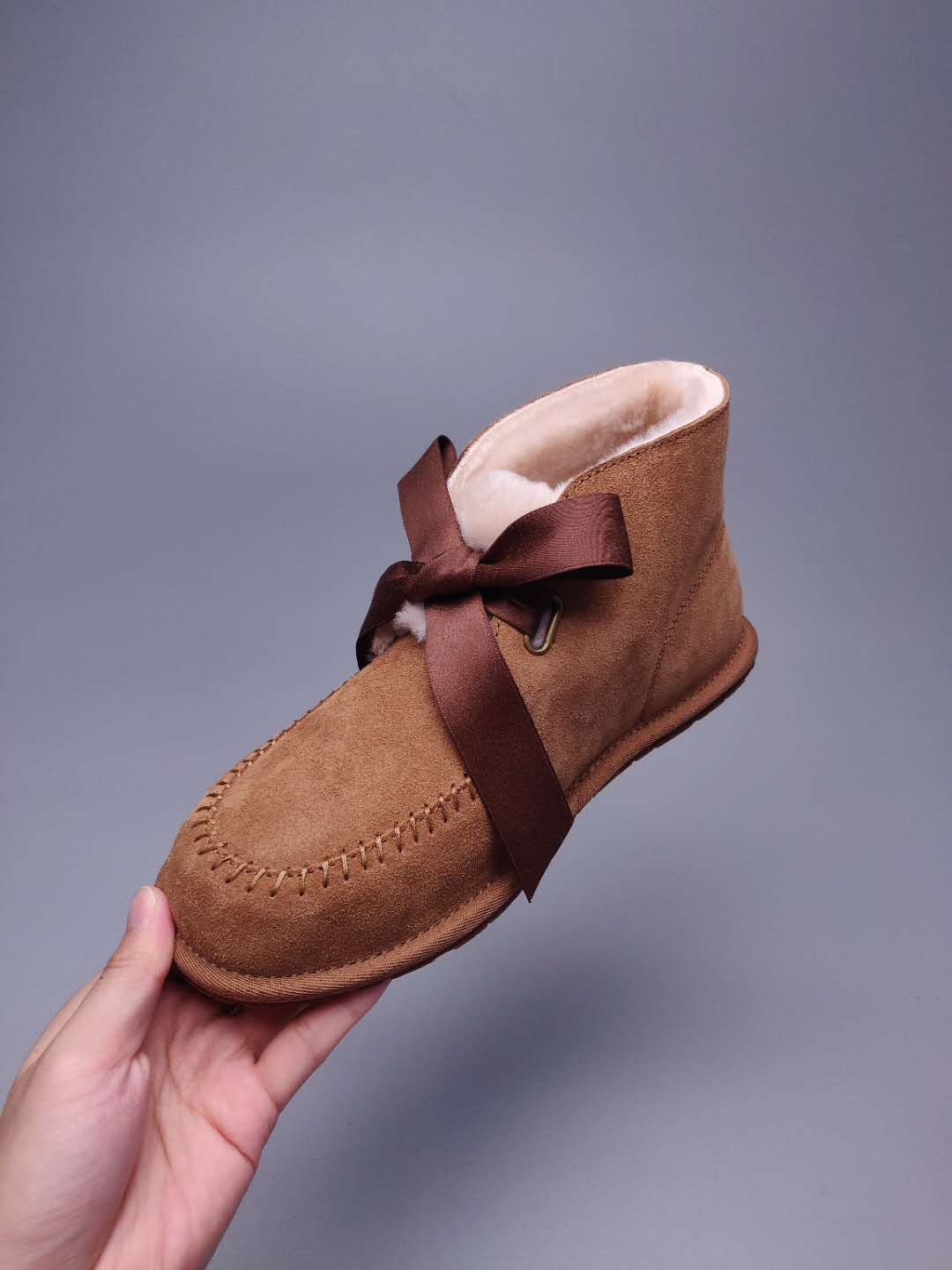 9934 Lace-Up Boots – Chestnut (In Stock)