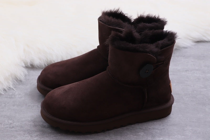 6422 Mini Bailey Button II Boots – Coffee Brown (In Stock)