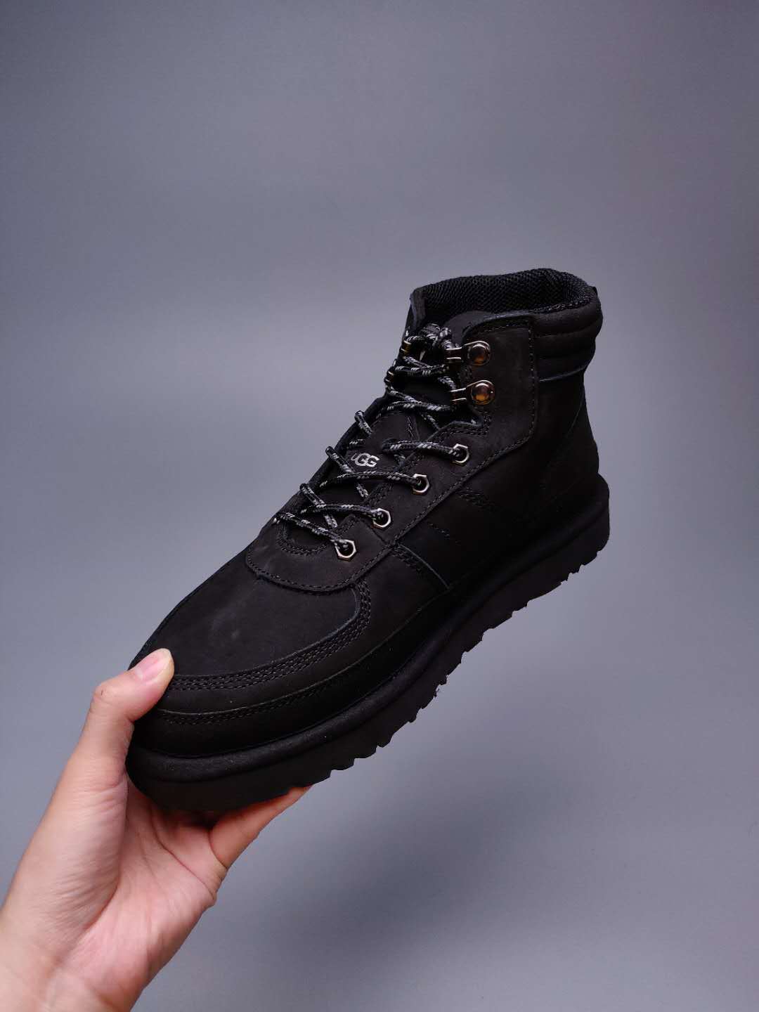 2991 Casual Lace-Up Men’s Boots – Black (In Stock)