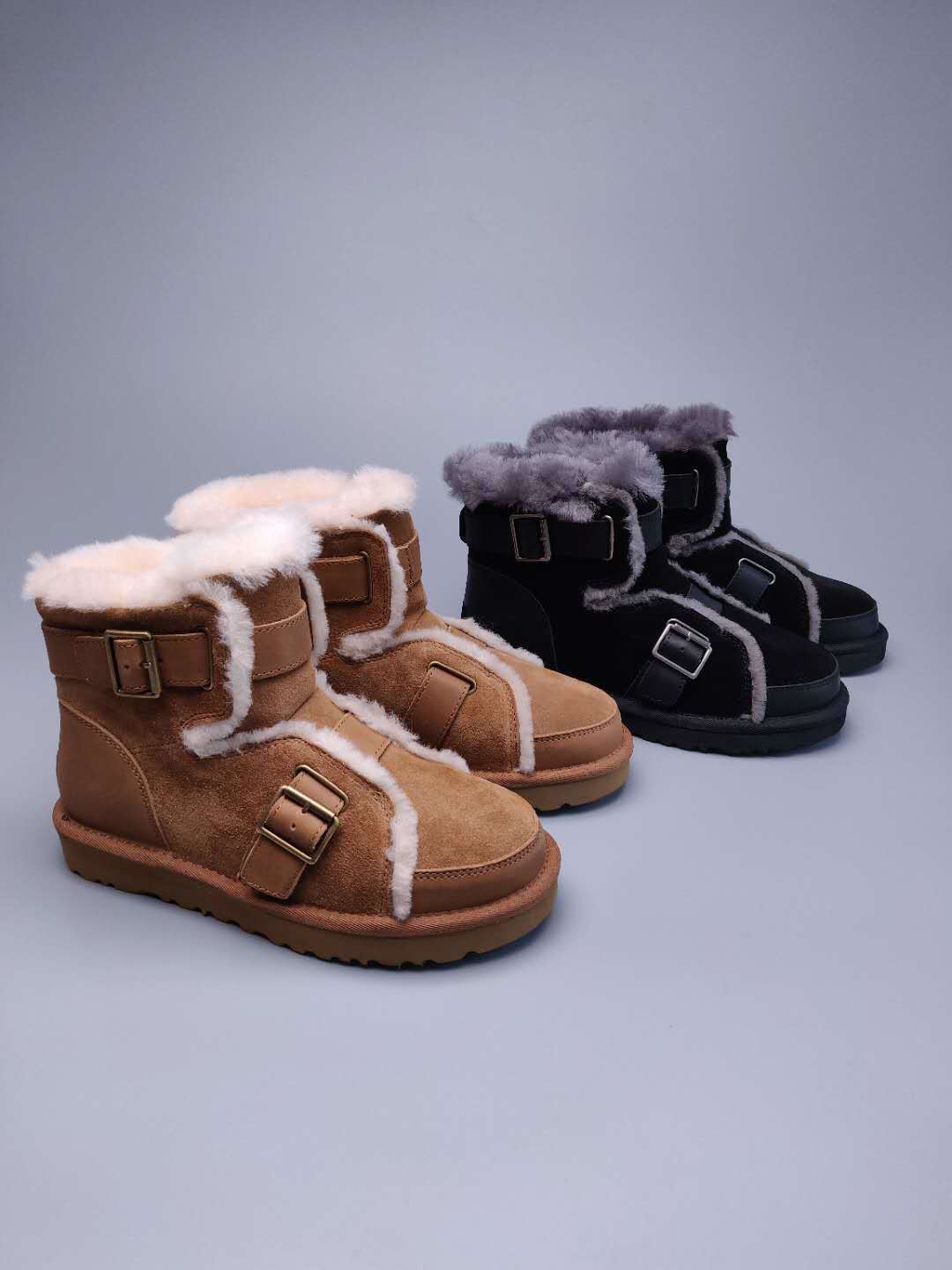 9431 New Edition Moto Shoes – Chestnut (In Stock)