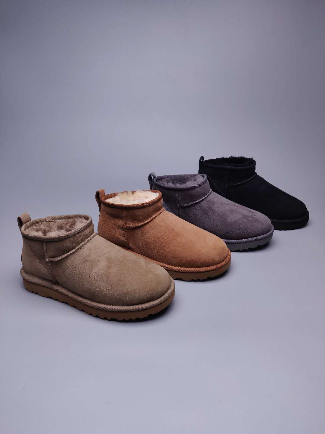 6109 Celebrity Style Boots – Grey (In Stock)