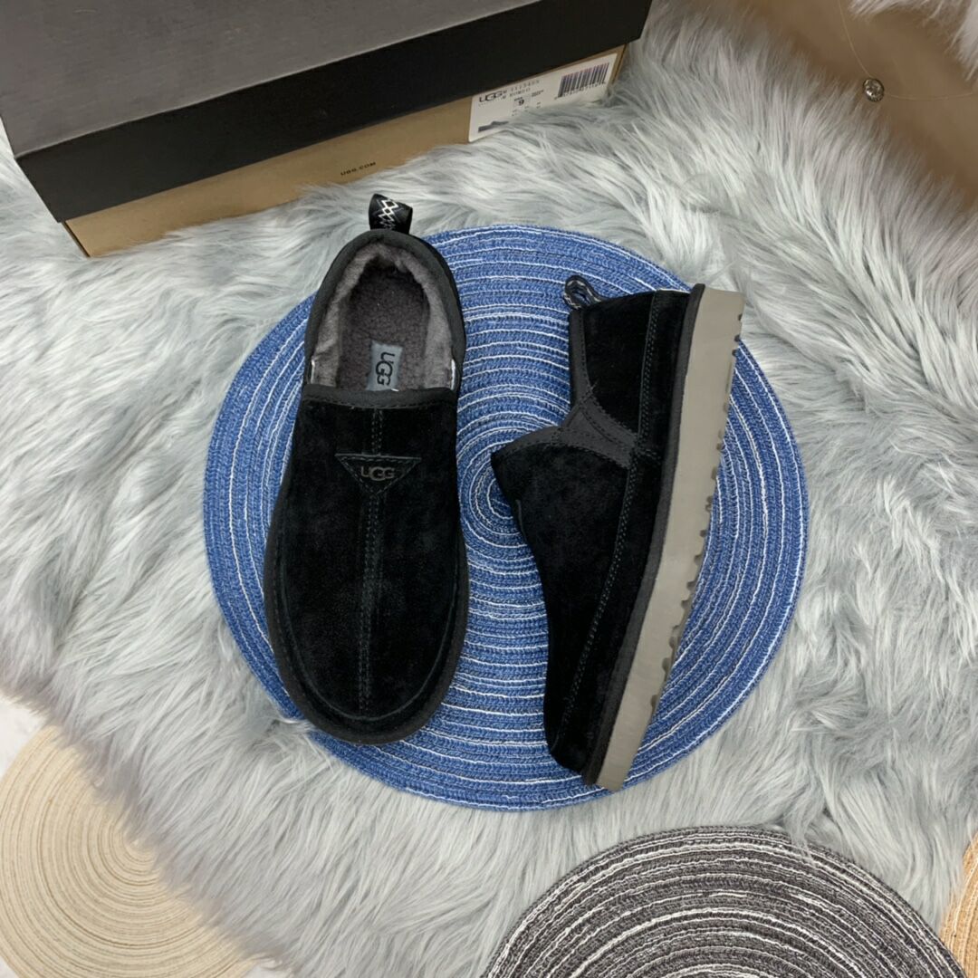 3455 Slip-On Low-Top Men’s Boots – Black (In Stock)