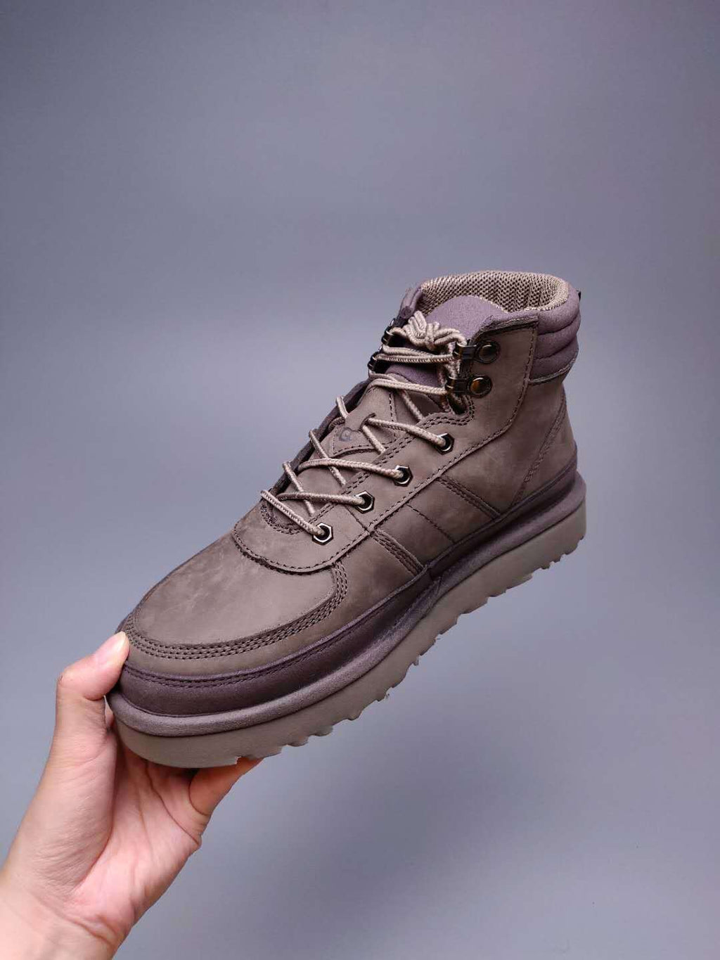 2991 Casual Lace-Up Men’s Boots – Grey (In Stock)