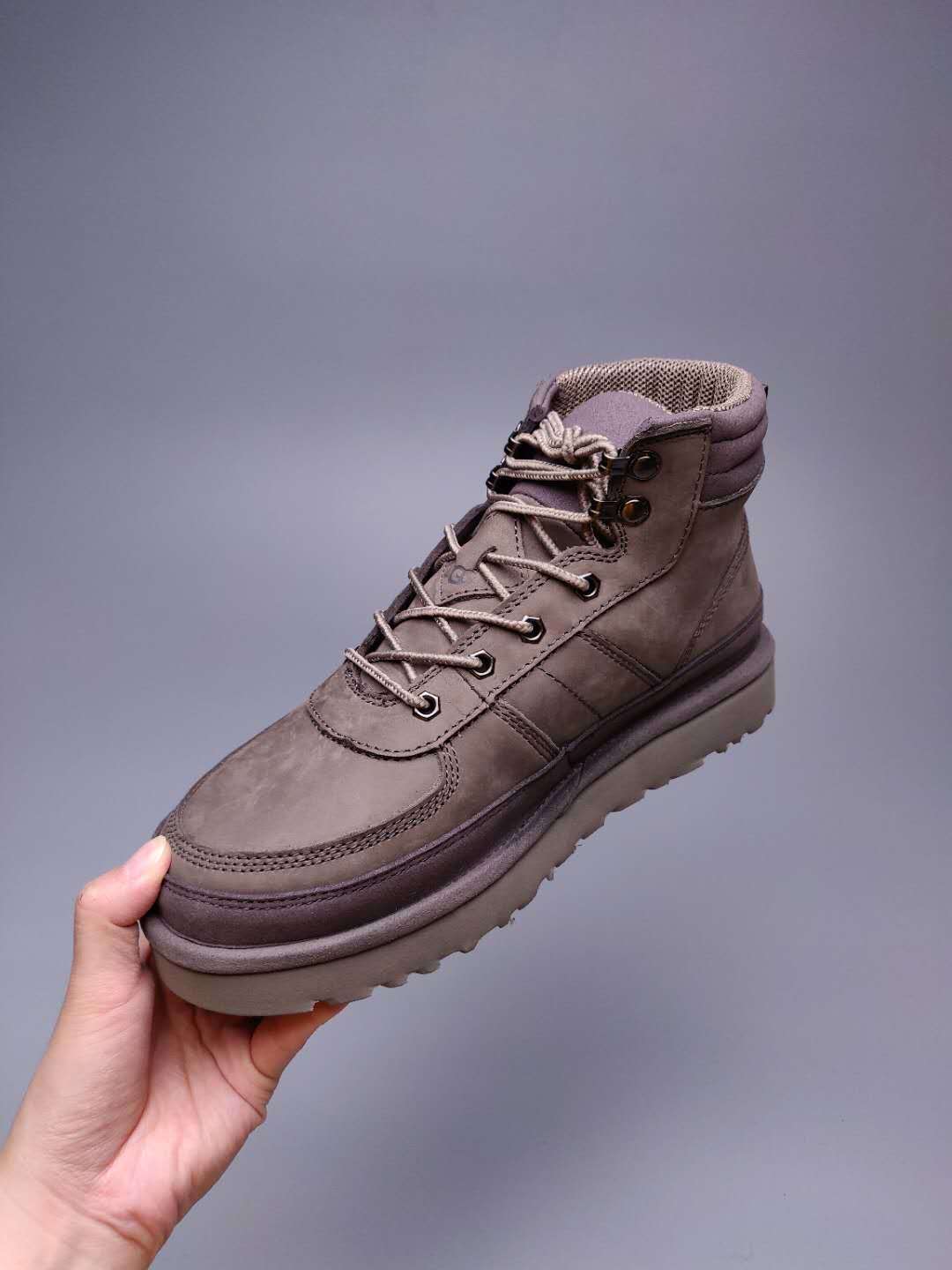 2991 Casual Lace-Up Men’s Boots – Grey (In Stock)