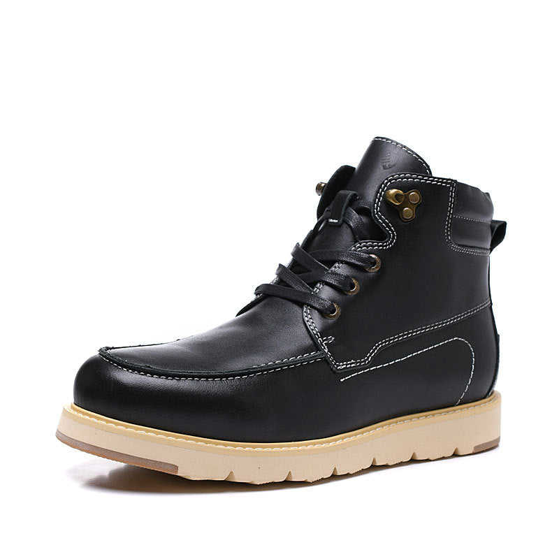 6026 Men's Leather Shoes – Black