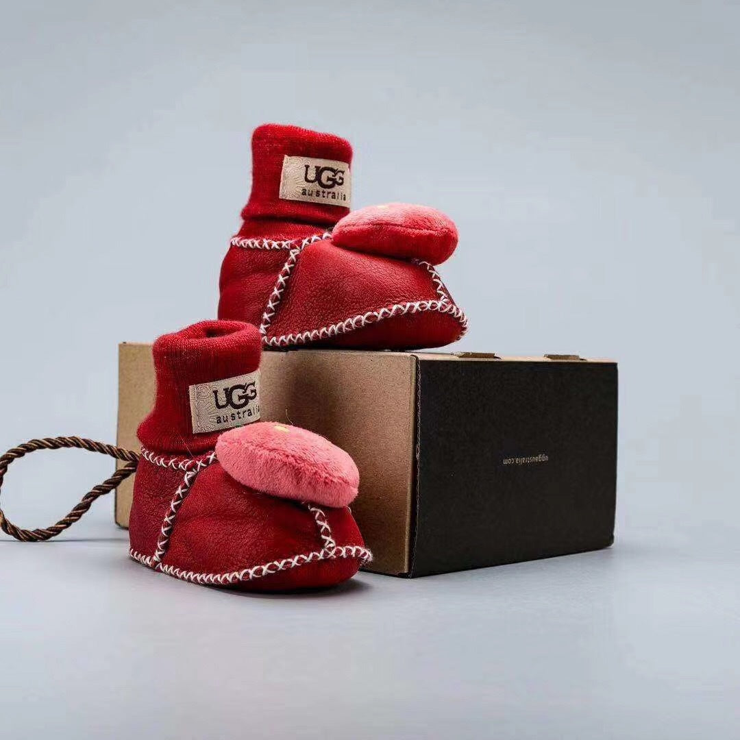 UGG Style Baby Shoes – Genuine Sheepskin Fur-Lined | 23 Colors