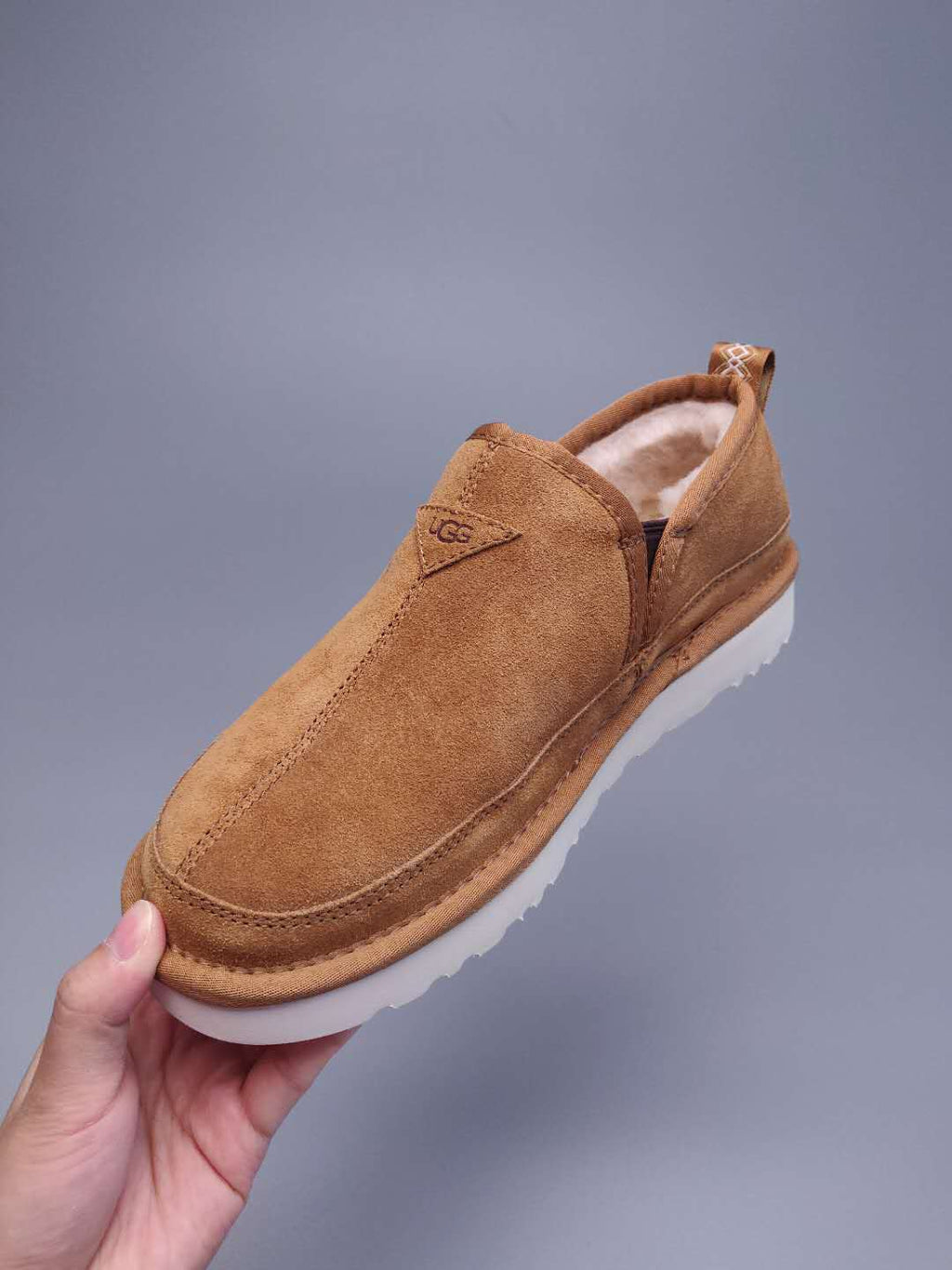 3455 Slip-On Low-Top Men’s Boots – Chestnut (In Stock)