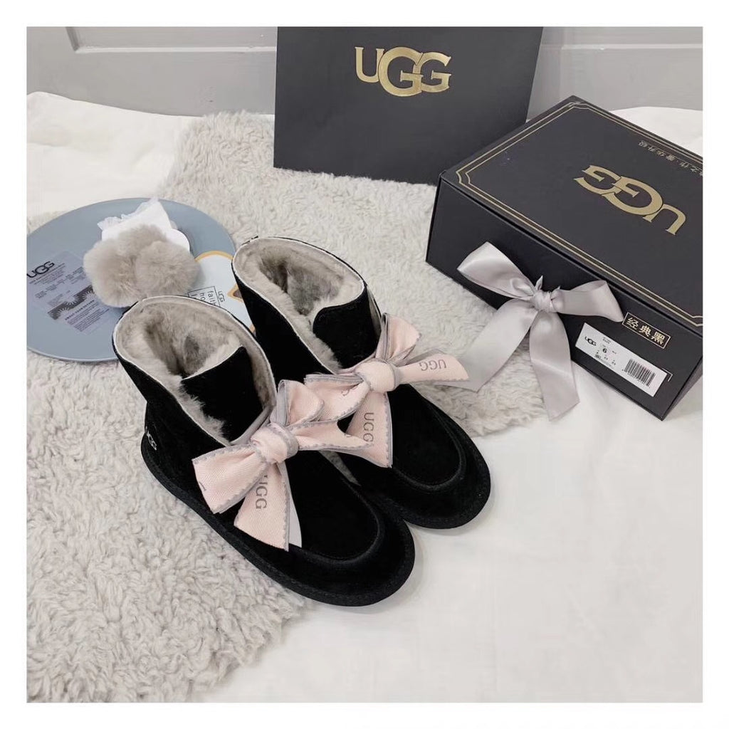 7688 Kaylin 3rd Gen 3-Way Luxury Gift Box Girls Boots – Classic Black (In Stock)
