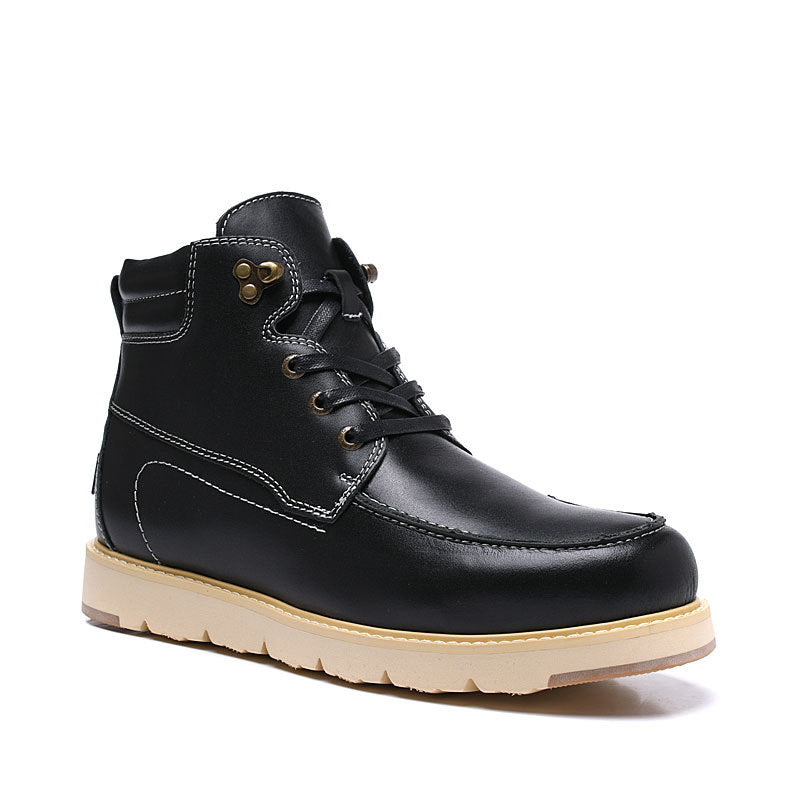 6026 Men's Leather Shoes – Black
