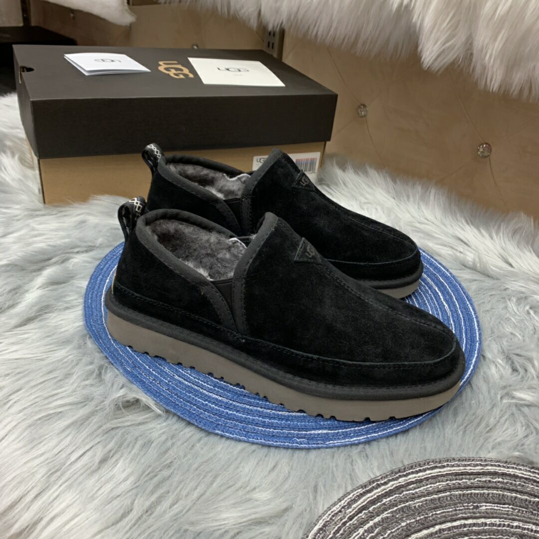 3455 Slip-On Low-Top Men’s Boots – Black (In Stock)