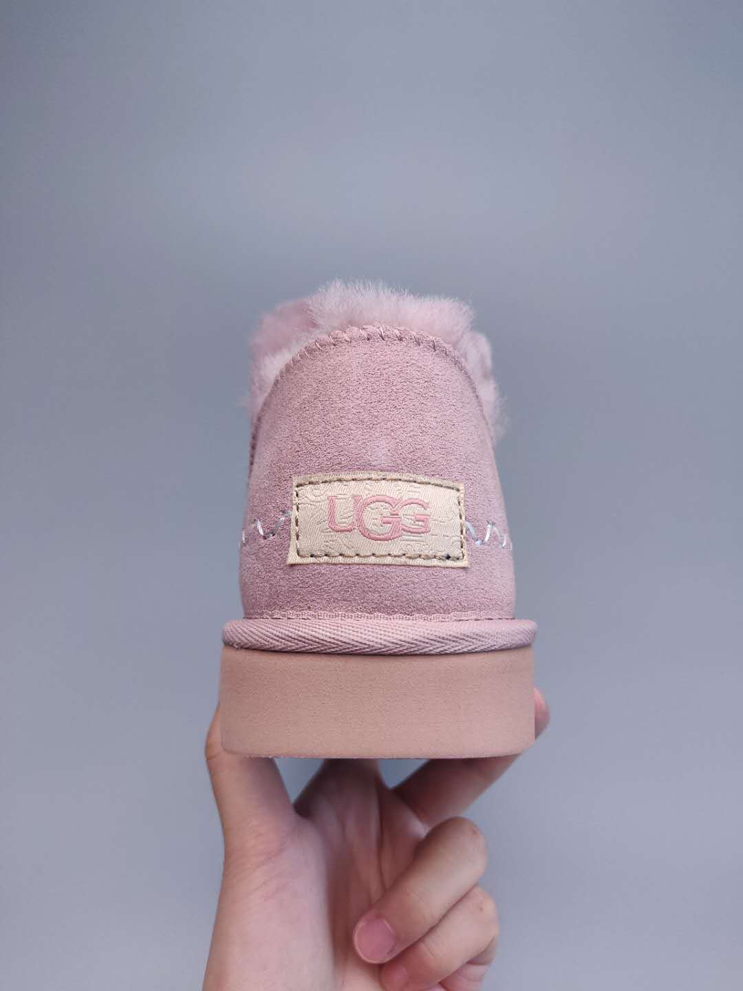 0888 New Style Ankle Boots – Dusty Pink (In Stock)