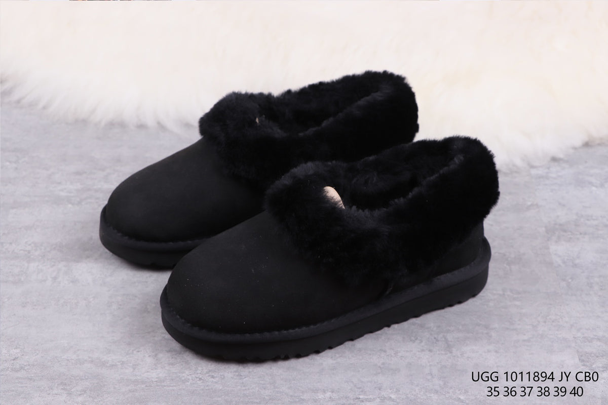 1894 Women’s Casual Home Slippers – Black (In Stock)