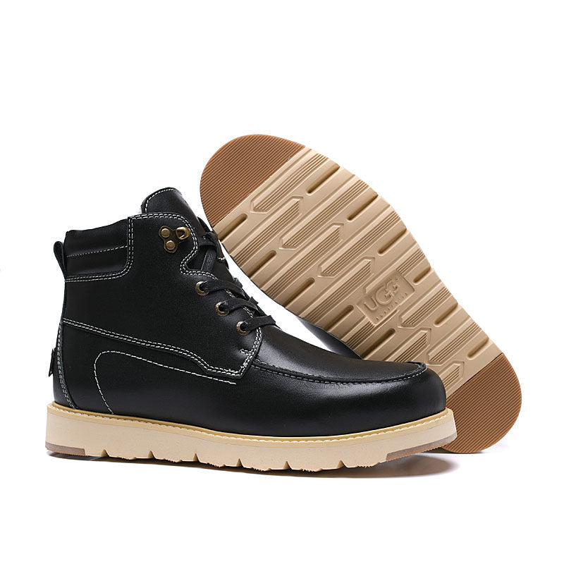 6026 Men's Leather Shoes – Black