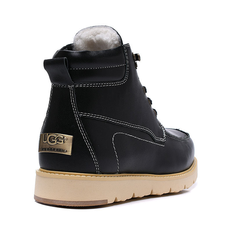 6026 Men's Leather Shoes – Black