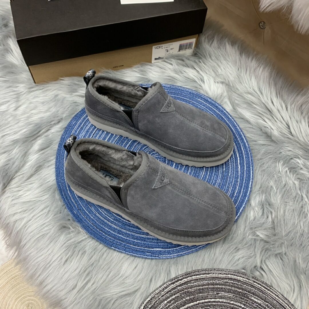 3455 Slip-On Low-Top Men’s Boots – Grey (In Stock)