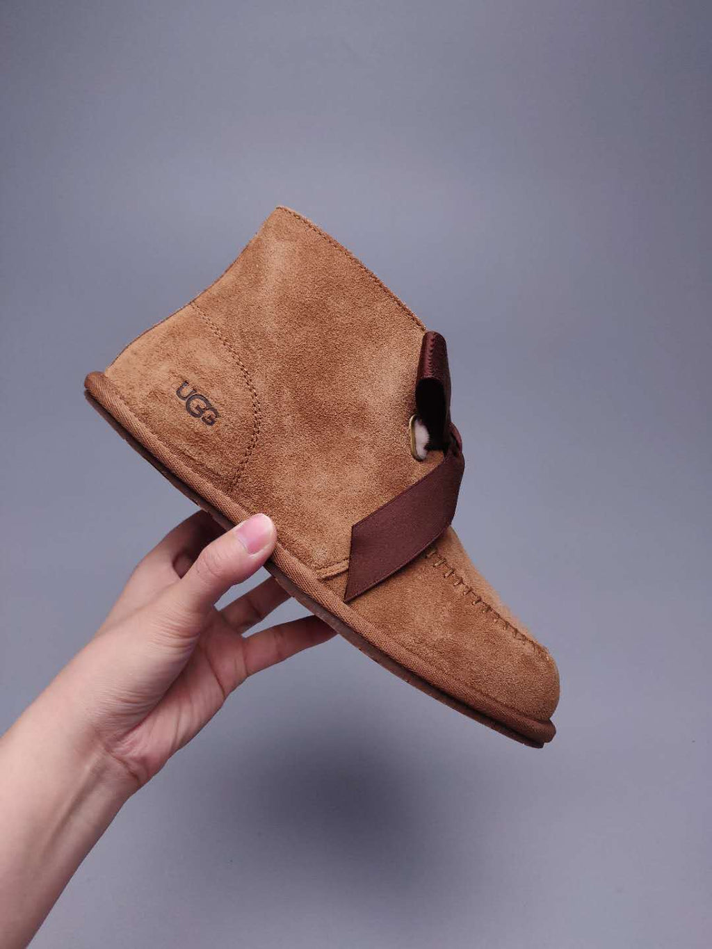 9934 Lace-Up Boots – Chestnut (In Stock)