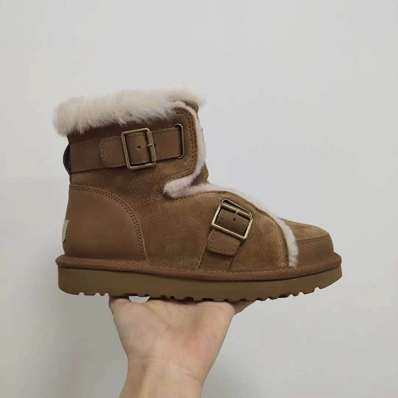9431 New Edition Moto Shoes – Chestnut (In Stock)