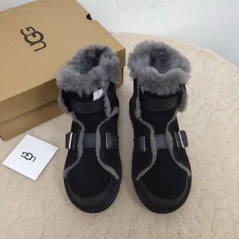 9431 New Edition Moto Shoes – Black Grey (In Stock)