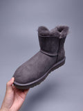 2481 Side-Zip Ankle Boots – Grey (In Stock)