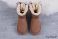 9994 Classic Mini II Mesh Bow Boots – Chestnut (In Stock)
