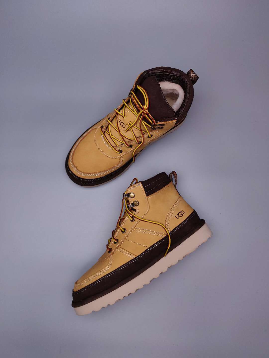 2991 Casual Lace-Up Men’s Boots – Chestnut (In Stock)